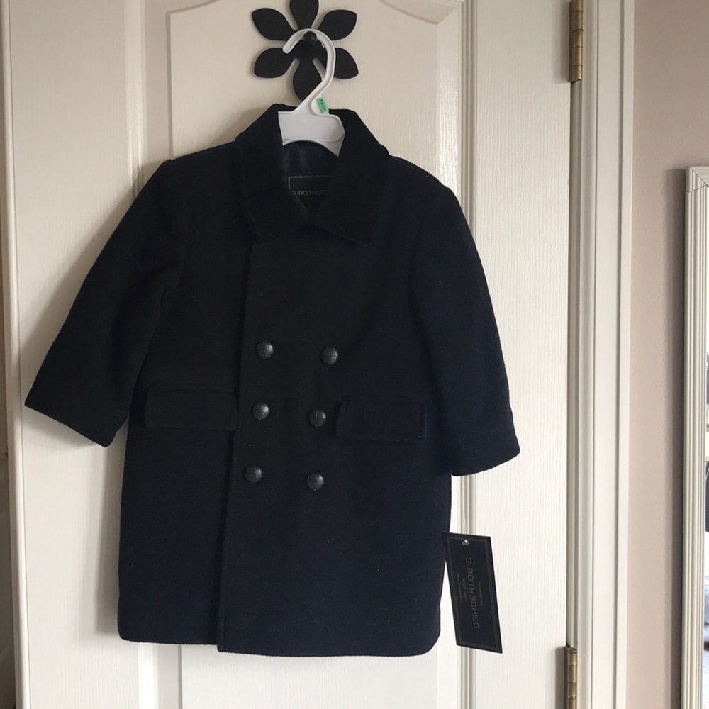 NWT 18 month Pea coat Rothschild